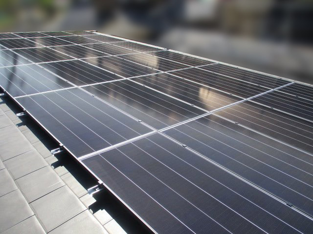 福岡県北九州市 K様邸の太陽光発電_カナディアンソーラー：CS1V-265MS