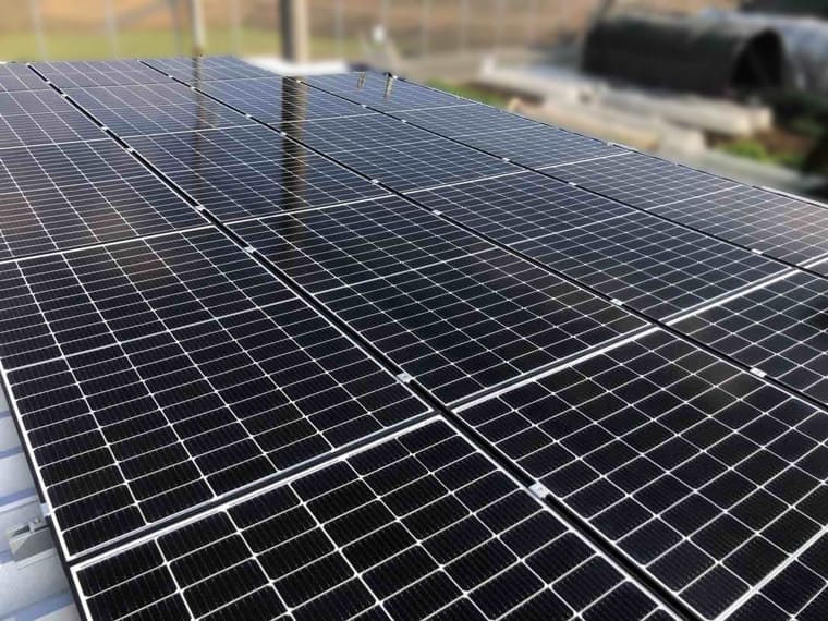 熊本県菊池郡K様邸の太陽光発電_カナディアンソーラー：CS3L-375MSB