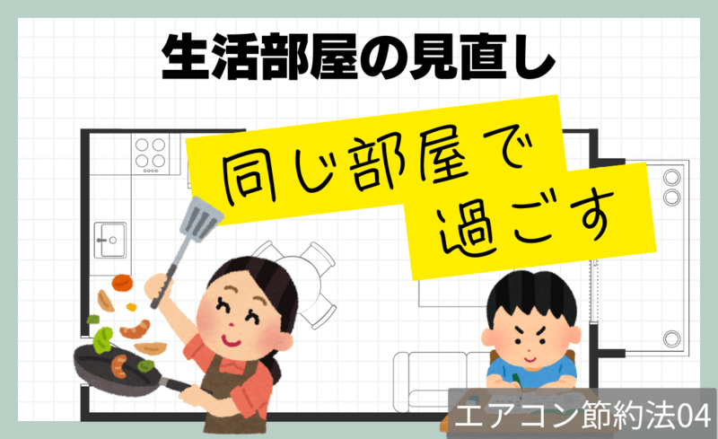 節約法4.生活部屋の見直し